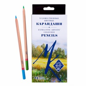 Nevskaya Palitra Master Class umělecké pastelky sada 36 barev