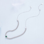 Elenys stříbrný náhrdelník choker Elegance