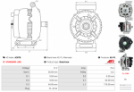 Alternátor A3078