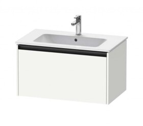 DURAVIT - Ketho.2 Umyvadlová skříňka 44x81x48 cm, 1 zásuvka, matná bílá K25063018180000