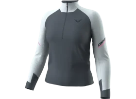 Dynafit Alpine 1/2 Zip dámské triko dlouhý rukáv Cloud Blue vel. S