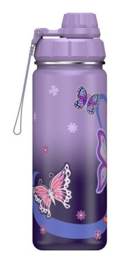 Izolovaná láhev na pití z nerezové oceli 0,5 l Sweet Butterfly