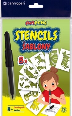 Centropen šablony k foukacím fixům 9996 H+ farma