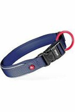 Obojek pes PREMIUM Nylon 20mm/35-40cm modrá Zolux