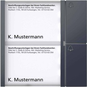 Siedle 210004998-00 příslušenství domovní telefon funkční modul antracitová