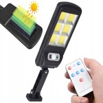 Verk VK 12276 Pouliční osvětlení solární 96 LED COB, IP67, 90 W, 15000 mAh černé
