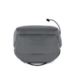 Polohovací křeslo, elektrické zabudované ovládání, šedá, látka, TV-7081 GREY2