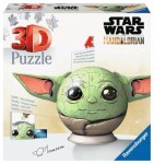 Star 3D Wars: Baby Yoda ušima 72