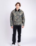 Carhartt WIP OG Detroit Jacket Camo Combi, Green/Black stone washed XL