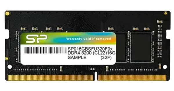 Silicon Power 8GB DDR4 (1x8GB) 3200MHz / SO-DIMM / DDR4 / CL22 / 1.2V (SP008GBSFU320X02)