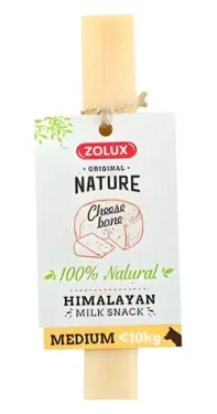 Inaba Cheese Bone Medium / Dentální pamlsky pro psy / sýrová příchuť / malá plemena (6-10 kg) (482311)