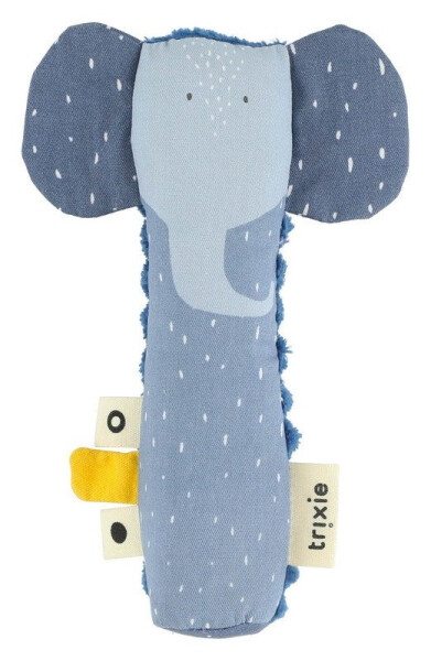 Pískací hračka pro miminka paní slonice