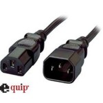 Equip Power Extension VDE black (112100)