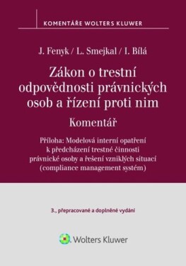 Zákon trestní odpovědnosti právnických osob řízení proti nim