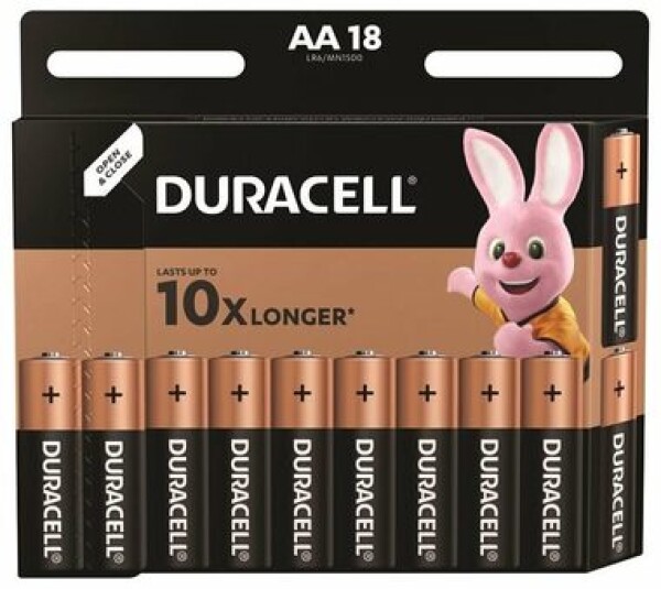 Duracell Baterie Basic AA 18 ks 10PP100003