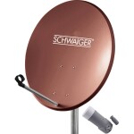 Schwaiger SPI9960SET9 satelit bez přijímače Počet účastníků: 4 80 cm