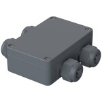 Bopla POLYMAS PK 102-411 38102400 univerzální pouzdro 98 x 64 x 34 polyamid stříbrnošedá (RAL 7001) 1 ks