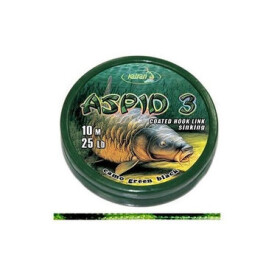 Katran Šňůrka Coated Braided Hook Link Aspid 3 10m 25lb 11,4kg (176911)