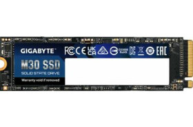 GIGABYTE M30 SSD 1TB / SSD / PCIe 3.0 / NVMe / 3D TLC NAND / RW: 3500 3000MBs / IOPS: 308K 332K / MTBF 2mh / 5y (GP-GM301TB-G)