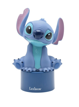 Lexibook bluetooth noční světlo s reproduktorem Stitch - Alltoys Lexibook