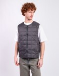 Taion Crew Neck Zip Down Vest D.CHARCOAL S