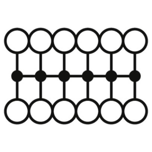 Phoenix Contact 3002782 blok rozvaděče 25.2 mm pružinová svorka černá 20 ks