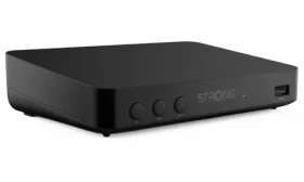 STRONG SRT 8208 černá / Digitální tuner DVB-T/T2 / FHD / USB / HDMI / SCART / RCA (SRT8208)