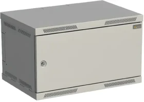 Solarix SENSA-6U-64-21-G / Rozvaděč / Nástěnný / 6U / 400 mm / plechové dveře / RAL 7035 (83000080L)