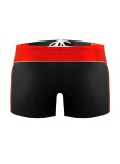 Plavecké boxerky 384 černo-červené - Sesto Senso XL