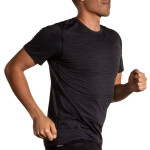 Pánské běžecké tričko Luxe Short Sleeve černé XL