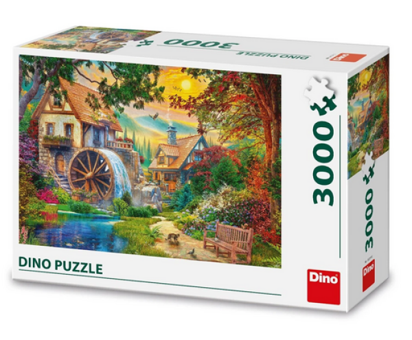 Puzzle Malebný mlýn 3000 dílků