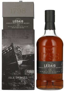 Ledaig PEATED Single Malt Whisky Batch No. 03 18y 46,3% 0,7 l (tuba)