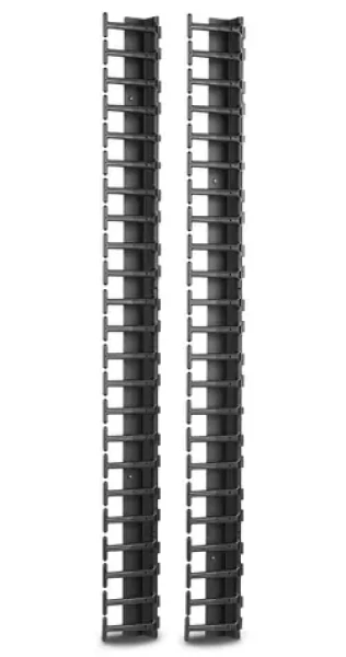 APC Vertikální organizér kabelů NetShelter SX 600 mm 48U / Vertikální organizér kabelů / 2 ks / černá (AR7723)