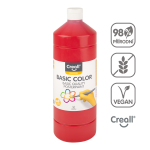 Temperová barva Creall, 500 ml, červená