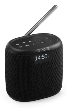 Pure Woodland Mini černá / Bluetooth reproduktor / DAB+/FM / IP67 / 17h výdrž (253346)