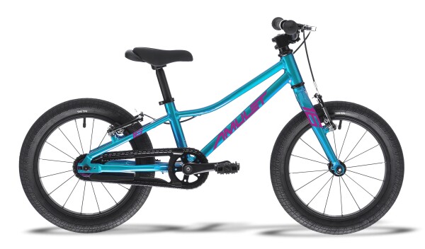 Dětské kolo Amulet TOMCAT 16", model 2026, barva celeste blue/purple