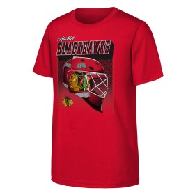 Outerstuff Dětské Tričko Chicago Blackhawks Five Hole Ctn Tee Velikost: Dětské let)