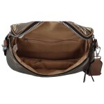 Módní dámská textilní crossbody/ledvinka Chaneys, khaki