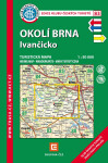 KČT 83 Okolí Brna, Ivančicko / turistická mapa 1:50T, 6. vydání