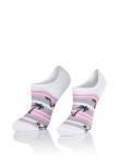 Dámské vzorované ponožky Intenso 1818 Cotton 35-40 grafit 38-40