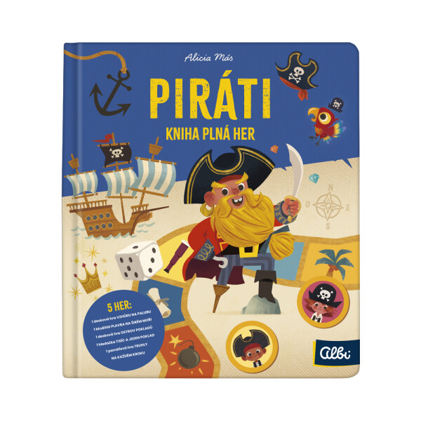 Piráti - Kniha plná her - Albi