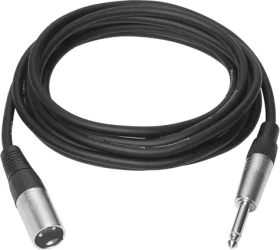 VivoLink Pro XLR - 6.3mm jack kabel M - F 5m / 22AWG (PROAUDXLRJACK5)
