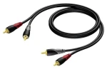 Procab CLA800/1 / Kabel RCA / 2x RCA - 2x RCA / 1 m (1KPCL079)