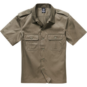Brandit Košile US Shirt Shortsleeve olivová 5XL