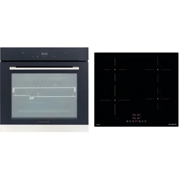 Philco POB 7890 FBRX + PHD 640 GPB černá / Set trouby a varné desky / 78 l / Indukce / 9 programů / Energ. třída A (2050002141032)