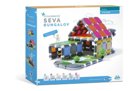 Stavebnice Seva Stavíme Bungalov, 548 dílků