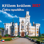 Nástěnný kalendář 2027 Helma Křížem krážem Českou republikou