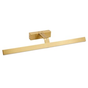 Koupelnové nástěnné LED svítidlo SWE009-1W 73cm BRUSH GOLD OSW-20108