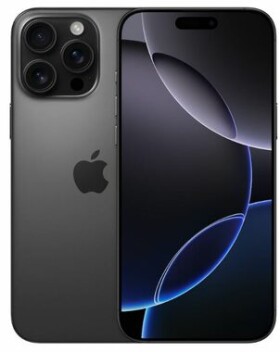 Apple iPhone 16 Pro 1TB černý titan / EU distribuce / 6.3" / 1TB / iOS18 (MYNR3)