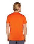 Pánské merino tričko s krátkým rukávem ICEBREAKER Mens 125 Cool-Lite Sphere III SS Tee, Blaze velikost: L